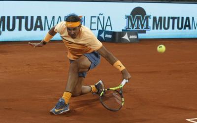 III этап Mutua Madrid Open (Испания): Рафаэль Надаль взял верх над Сэмом Куэрри