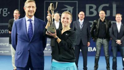 Анника Бек взяла трофей на турнире в Люксембурге 