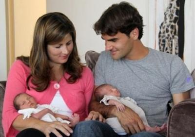 Роджер Федерер скоро в третий раз станет отцом 
