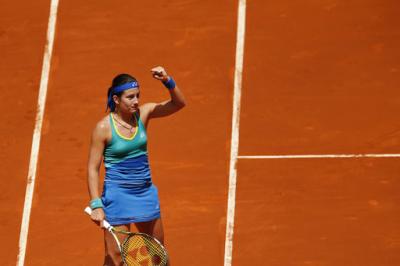 Анастасия Севастова стала первой четвертьфиналисткой Mutua Madrid Open