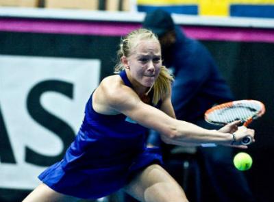 Йоханна Ларссон вышла во второй круг Rio Open
