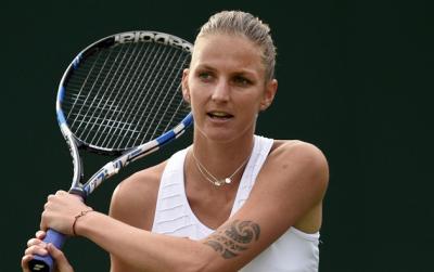 Каролина Плишкова обыгрывает Евгению Родину на кортах Wimbledon