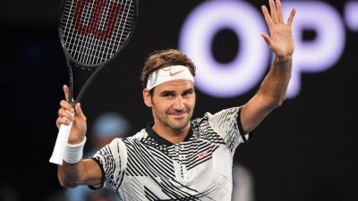 Роджер Федерер уже в четвертьфинале Открытого первенства Австралии
