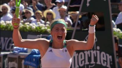 Елена Остапенко вышла в финал Roland-Garros-2017
