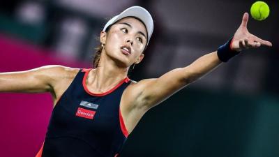 Цзян Ван переигрывает Гарбин Мугурусу в аолуфинале Prudential Hong Kong Tennis Open