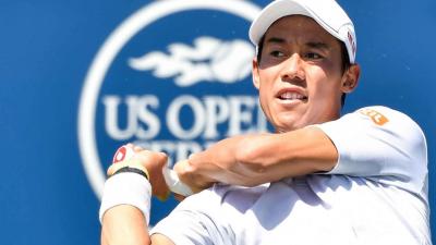 Кеи Нишикори вышел в 1/8 финала US Open
