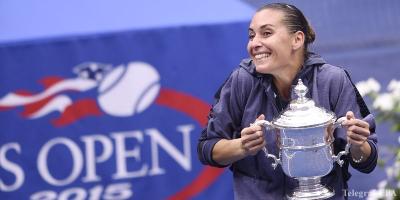 Флавия Пеннетта чемпионка US Open 2015
