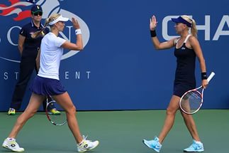 Екатерина Макарова и Елена Веснина вышли в четвертьфинал парного US Open 2016