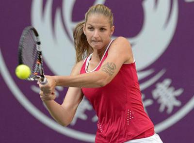 Каролина Плишкова вышла в финал турнира в Чжухае