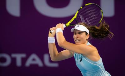 Йоханна Конта переигрывает Анастасию Павлюченкову на кортах Dubai Duty Free Tennis Championships