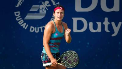 Анастасия Севастова вышла в полуфинал Dubai Duti Free Tennis Championships