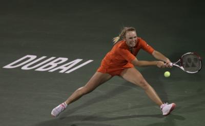 Каролин Возняцки вышла в финал Dubai Duti Free Tennis Championships