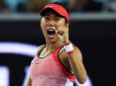 133-я ракетка мира Чжан Шуай вышла в четвертьфинал Australian Open 2016