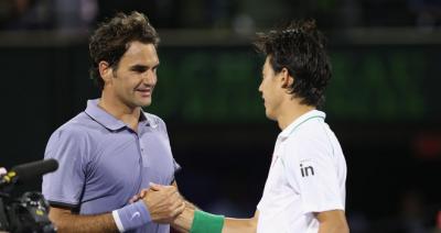 Роджер Федерер и Кеи Нишикори сегодня в пятый раз за карьеру встретятся на корте 
