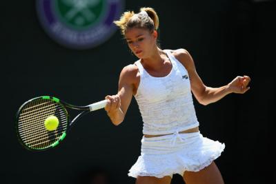 Камила Джорджи обыгрывает Екатерину Макарову на кортах Wimbledon
