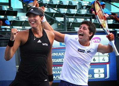 Гарбин Мугуруса и Карла Суарес Наварро не примут участие в Australian Open в парном разряде