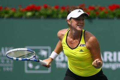 Анастасия Павлюченкова вышла в 1/8 финала BNP Paribas Open