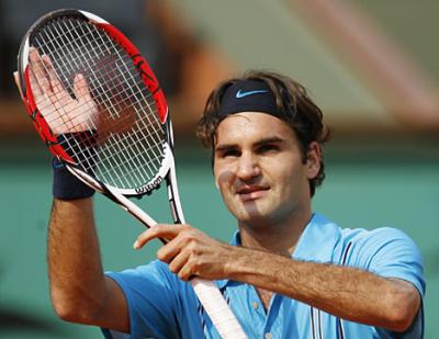 Роджер Федерер вышел в 1/4 финала "Мастерса" в Париже 