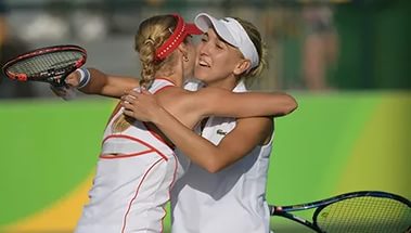 Екатерина Макарова и Елена Веснина Олимпийские чемпионки в парном разряде!!!
