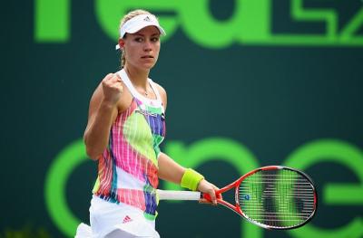Анжелик Кербер вышла в четвертьфинал Miami Open 2016