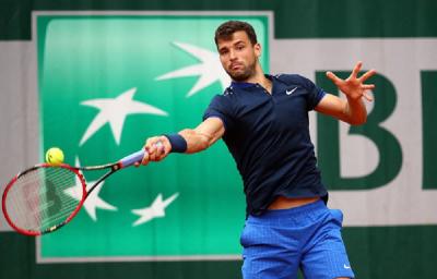 Григор Димитров вышел во второй раунд Roland-Garros