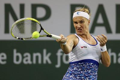 Светлана Кузнецова продолжает борьбу на BNP Paribas Open в Индиан-Уэллс