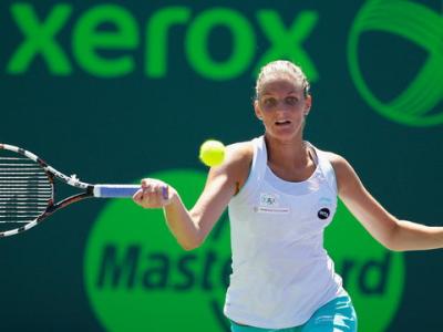 Каролина Плишкова вышла в полуфинал Miami Open