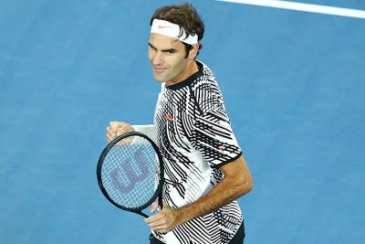 Роджер Федерер, обыграв Томаша Бердыха, вышел в 4-й круг «мэйджора» в Мельбурне