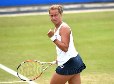 Барбора Стрыкова вышла в четвертьфинал домашнего J&T Banka Prague Open