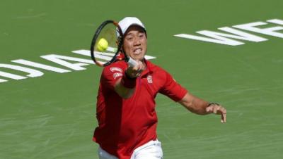 Кеи Нишикори становится участником третьего раунда BNP Paribas Open