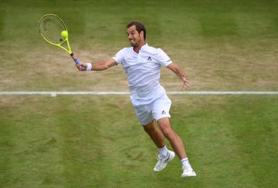 Ришар Гаске победил в 3-м круге Wimbledon (Лондон)