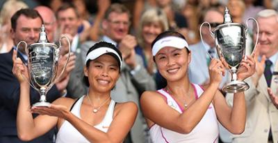 Доха. Дуэт китаянки Пэн Шуай и представительницы Тайваня Су-Вей Се победил в финале катарского турнира. 