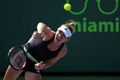 Симона Халеп вышла в четвертьфинал Miami Open