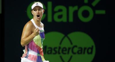 Анжелик Кербер сильнее Анастасии Павлюченковой на кортах Miami Open