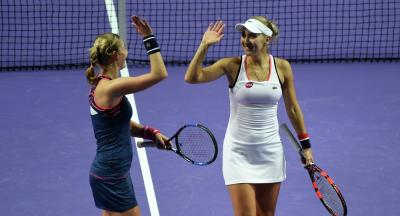 Екатерина Макарова и Елена Веснина выиграли Dubai Duti Free Tennis Championships в парном разряде