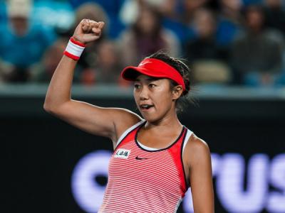 Чжан Шуай выиграла голосование на сайте WTA в номинации "Прорыв месяца"