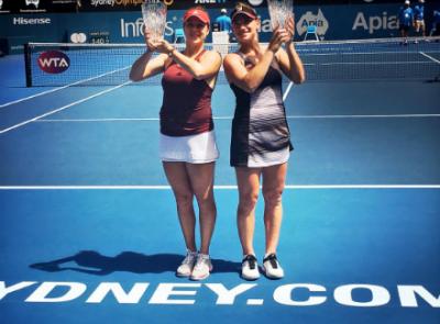Анастасия Палюченкова и Тимеа Бабош стали чемпионками парного турнира Apia International Sydney