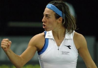Франческа Скьявоне вышла во второй круг турнира в Люксембурге