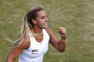 Доминика Цибулкова вышла в четвертьфинал Wimbledon