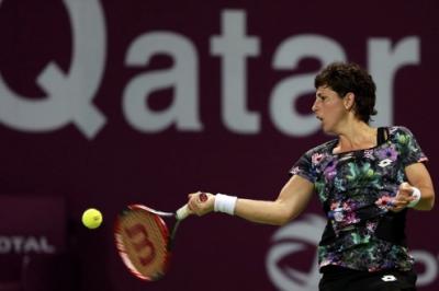 Карла Суарес Наварро - Елена Остапенко, финал, Qatar Total Open 2016, Доха, Катар