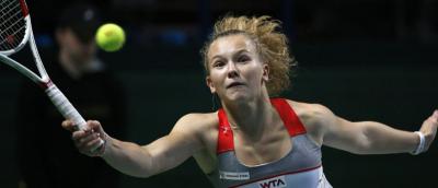 Катерина Синякова - Йоханна Ларссон, полуфинал, Ericsson Оpen 2016, Бостад, Швеция