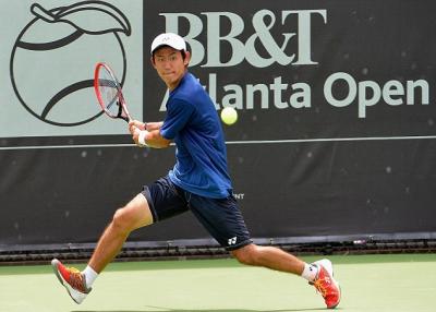 Йошихито Нишиока. BB&T Atlanta Open (США), 2016. Первый раунд.