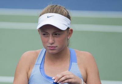 Елена Остапенко - Анна Шмидлова, 1 раунд, Western & Southern Open 2016, Цинциннати, США