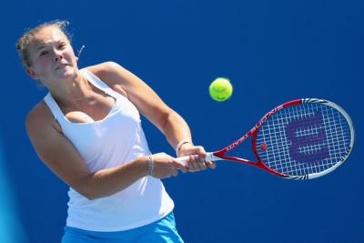 Катержина Синякова - Эжени Бушар, 1 раунд, US Open 2016, Нью-Йорк, США