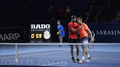 Джек Сок и Марсель Гранольерс. Swiss Indoors Basel (Швейцария, пары), 2016. Финал.