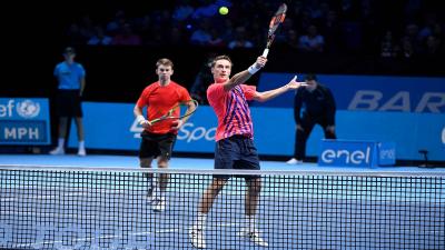 Хенри Континен и Джон Пирс. Barclays ATP World Tour Finals (Лондон, пары), 2016. 1/2 финала.