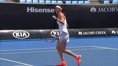 Каролин Гарсия – Осеан Додин, 2 раунд, Australian Open, Мельбурн, Австралия