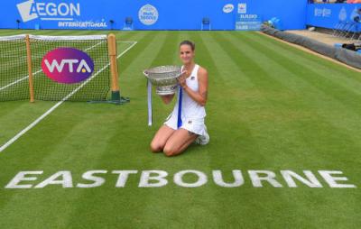 Каролина Плишкова – Каролин Возняцки, финал, Aegon International Eastbourne, Истбурн, Великобритания