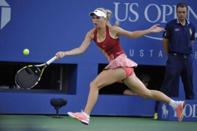Каролин Возняцки – Михаэла Бузарнеску, 1 раунд, US Open, США
