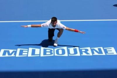 Новак Джокович – Дональд Янг, 1 раунд, Australian Open, Мельбурн, Австралия